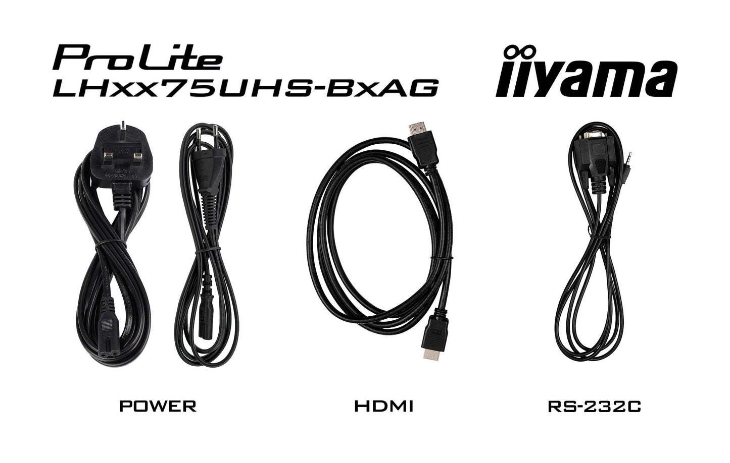 iiyama ProLite LH4375UHS-B2AG 43" 4K UHD 24/7 Digital Signage Display with Wi-Fi 500 cd/m² Android 11