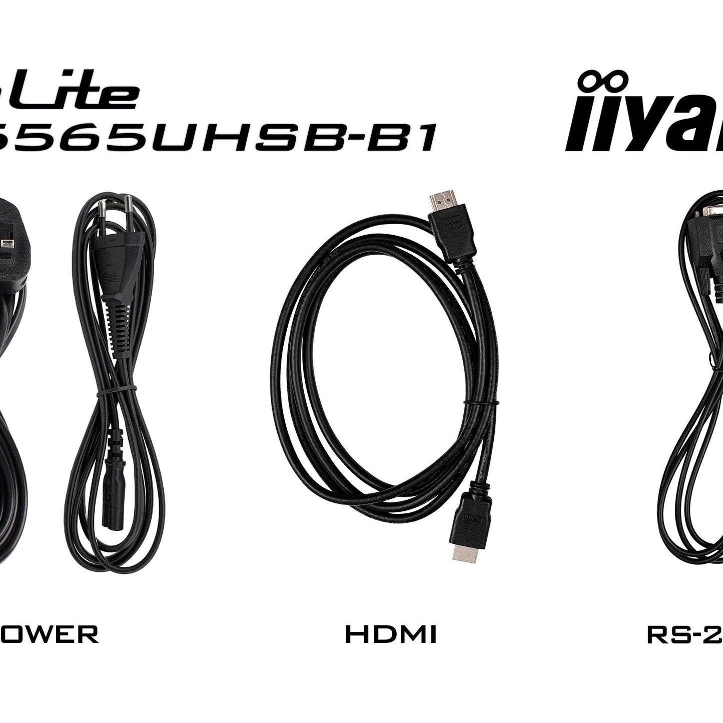 iiyama LH5565UHSB-B1 Signage Display Kiosk design 138.7 cm (54.6") LED Wi-Fi 800 cd/m² 4K Ultra HD Black Built-in processor Android 11 24/7