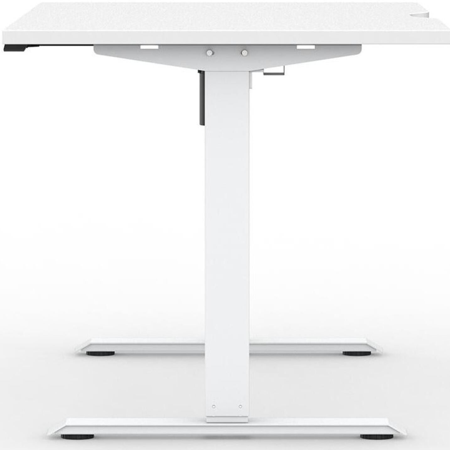 Formetiq B/H1S48S Alto 1 Single Height Adjustable Desk with Scoop - (w) 1400 x (d) 800mm