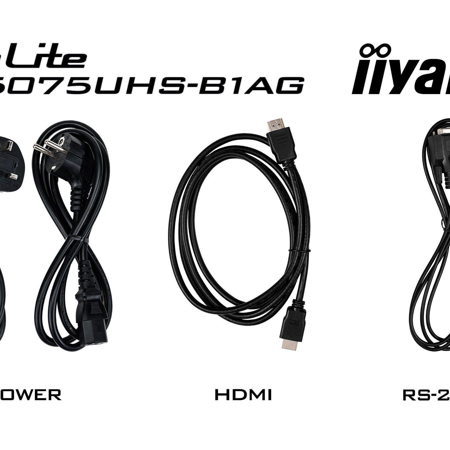 iiyama ProLite LH5075UHS-B1AG 50" 4K UHD 24/7 Display with Android OS, FailOver and Intel SDM slot