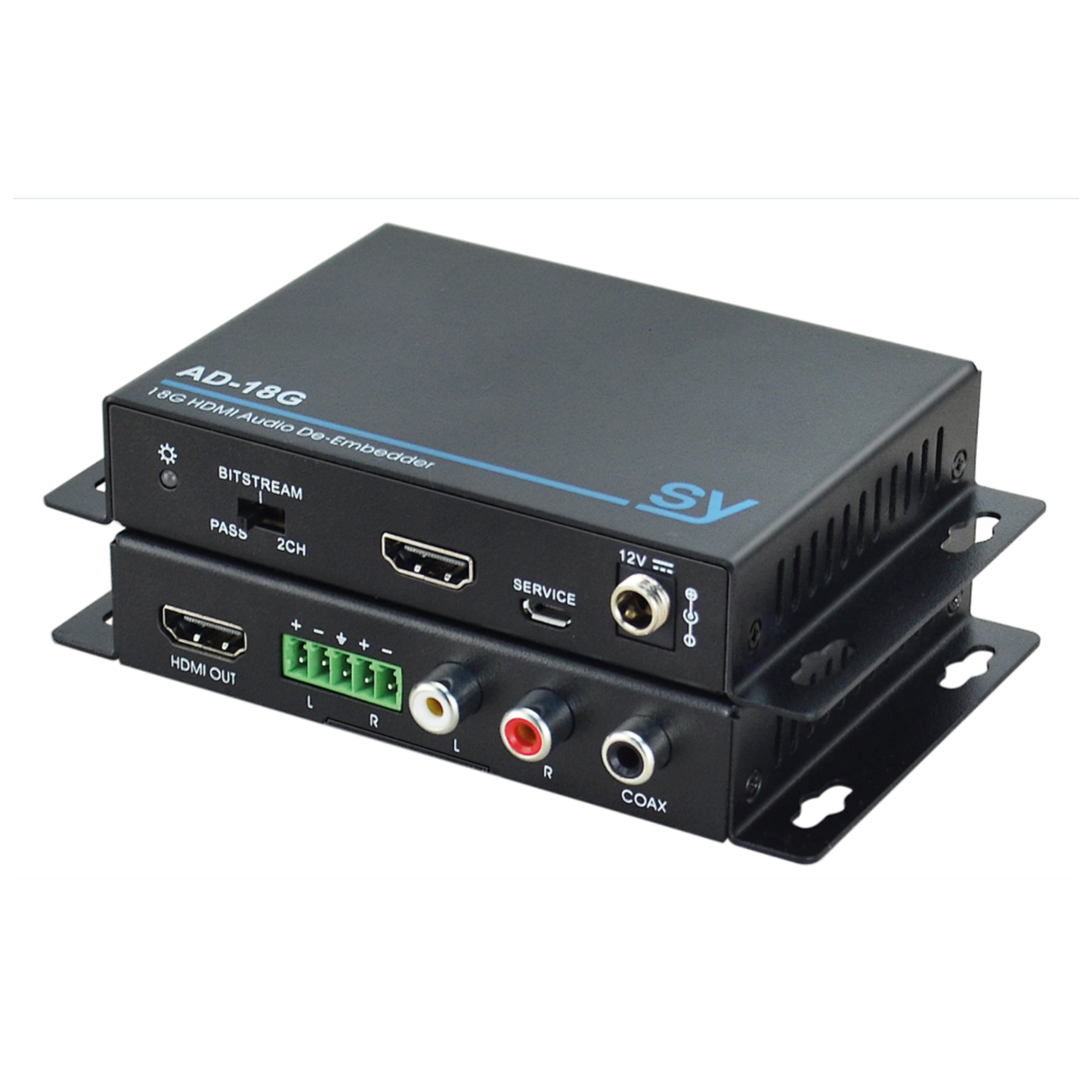 SY AD-18G – 4K 18Gbps HDMI 2.0 Audio Extractor / De-Embedder