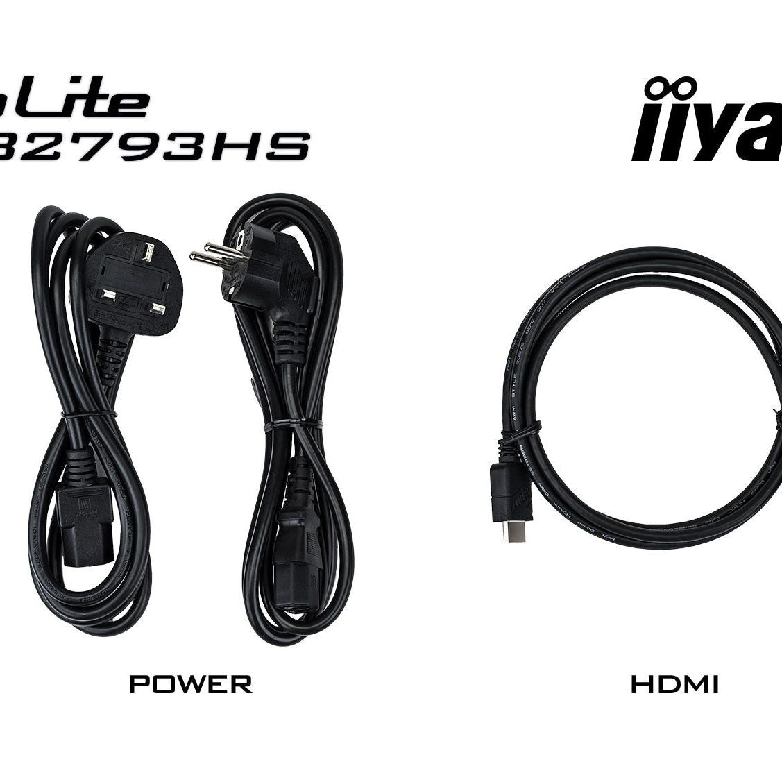 iiyama ProLite XUB2793HS-B6 27" Full HD IPS monitor with edge-to-edge design, for multi-monitor setups with height adjustable stand