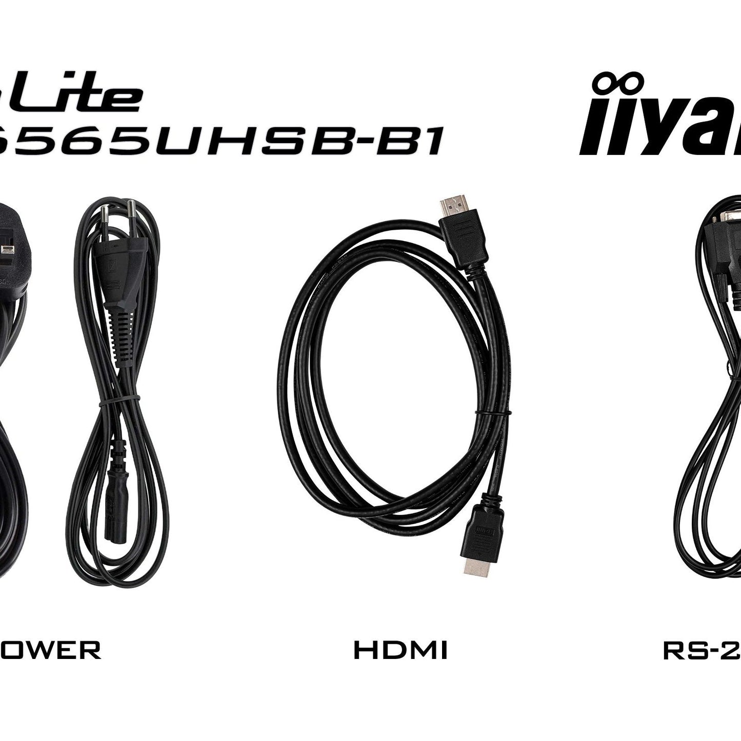 iiyama LH6565UHSB-B1 Signage Display Kiosk design 163.8 cm (64.5") LED Wi-Fi 800 cd/m² 4K Ultra HD Black Built-in processor Android 11 24/7
