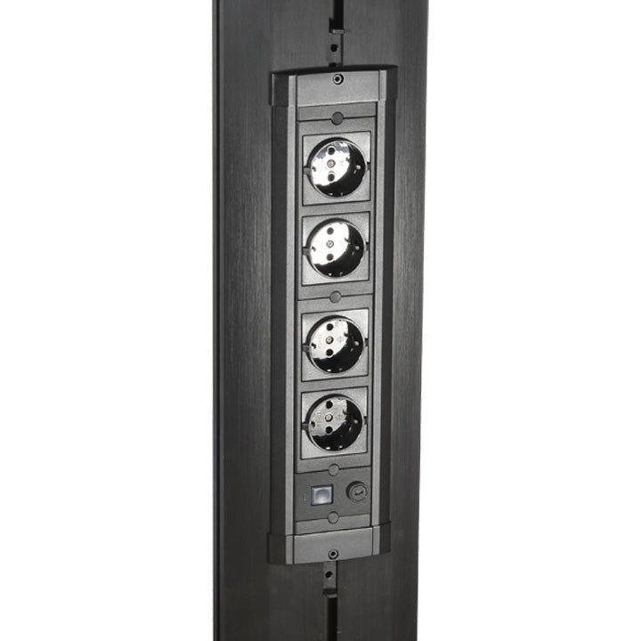 Multibrackets M Public Video Wall Stand 6-Screens 40-55" Black