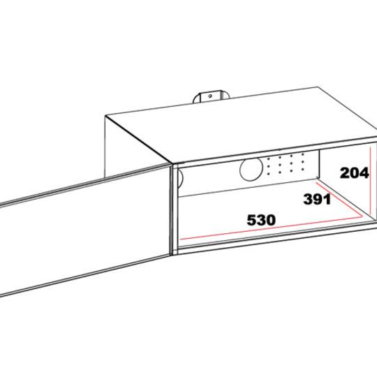 Multibrackets M Public Display Stand MediaBox1 Silver White