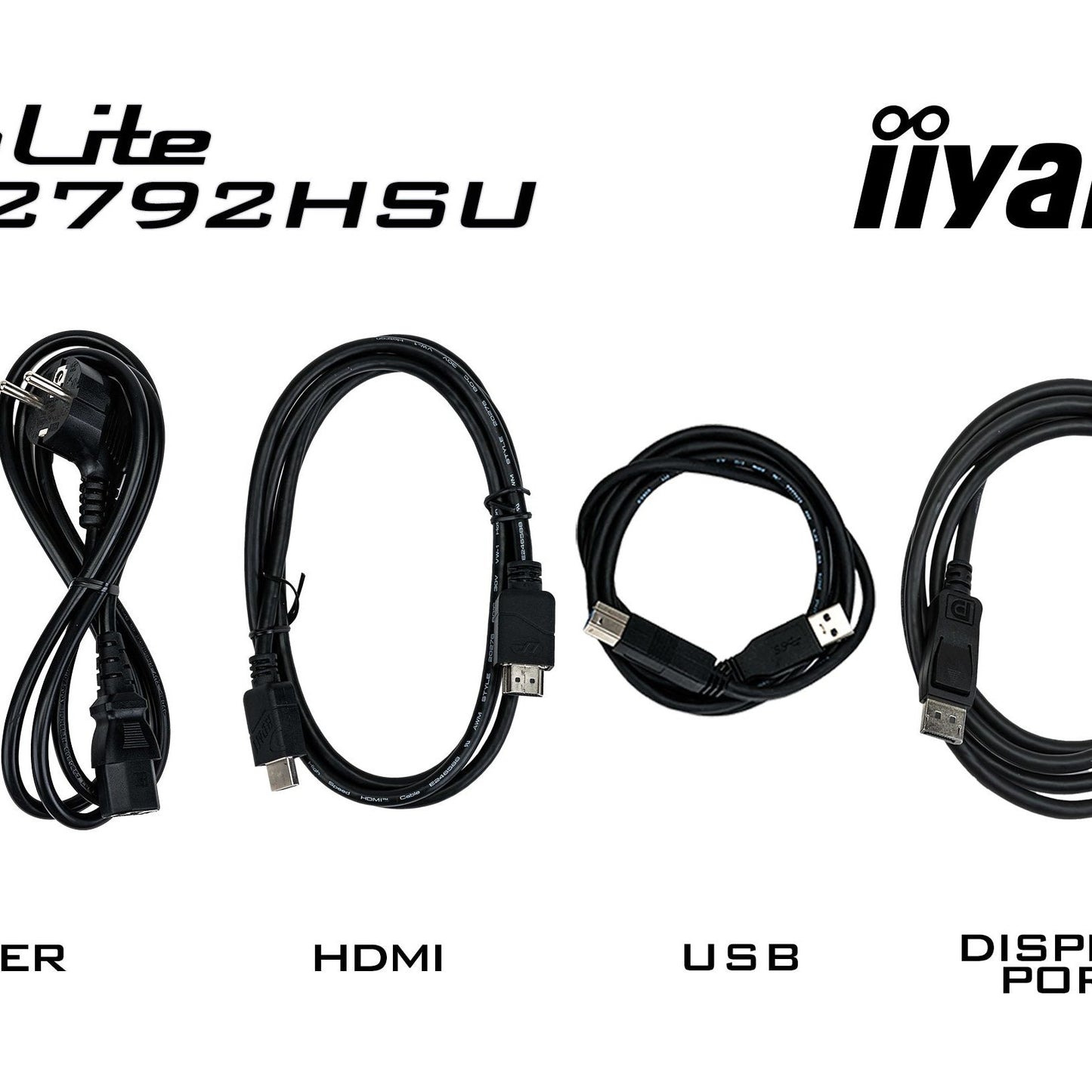 iiyama ProLite XU2792HSU-B6 27" IPS technology panel with USB hub and 100Hz refresh rate