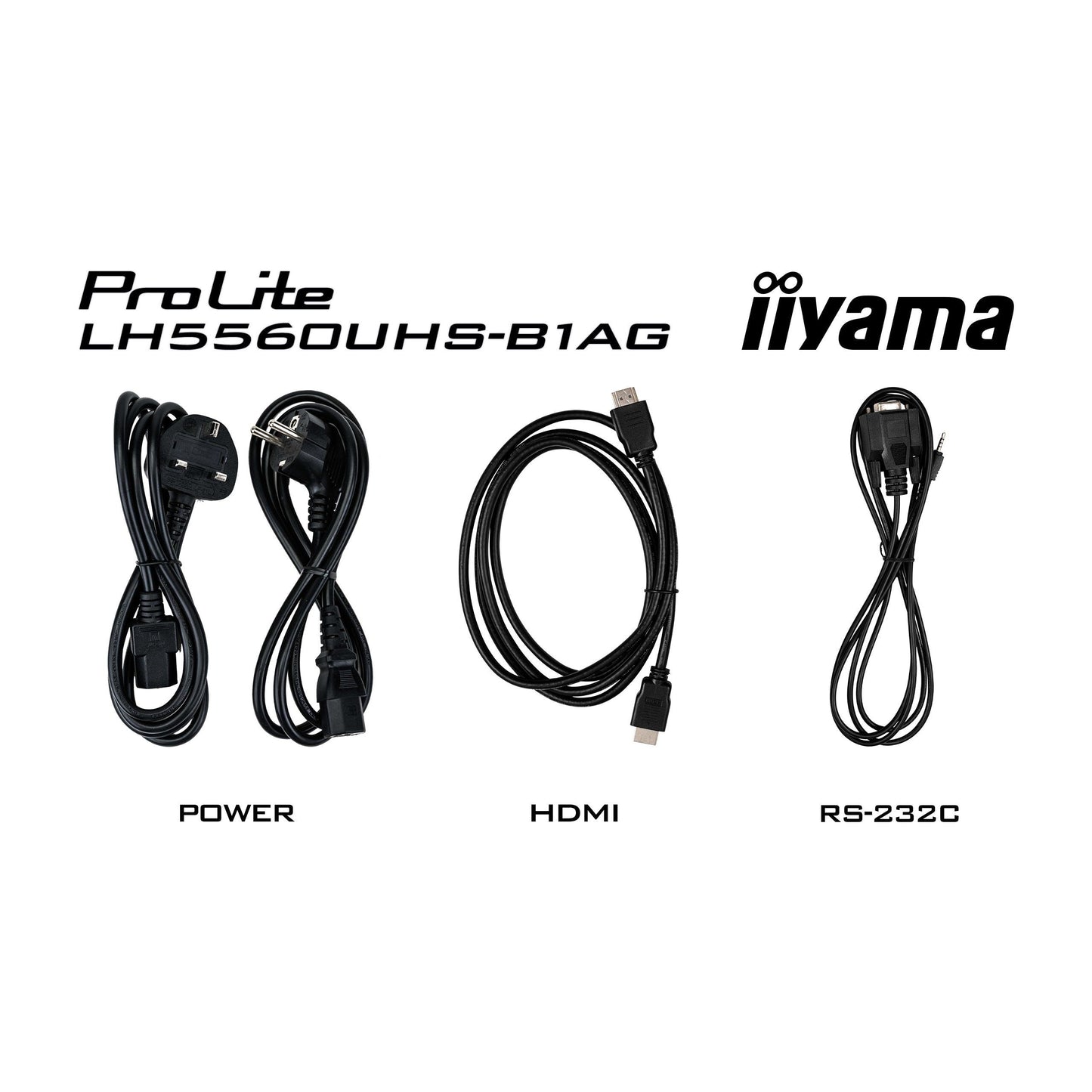 iiyama ProLite LH5560UHS-B1AG 55" 4K UHD LED IPS Display with WiFi and Android OS
