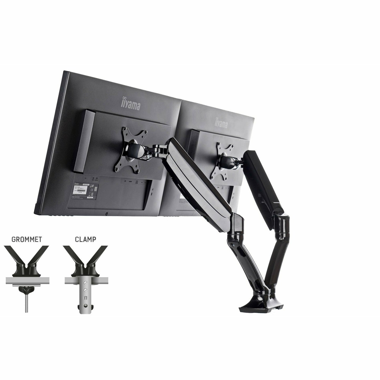 iiyama ProLite DS3002C-B1 Gas Spring Mounting Arm Dual