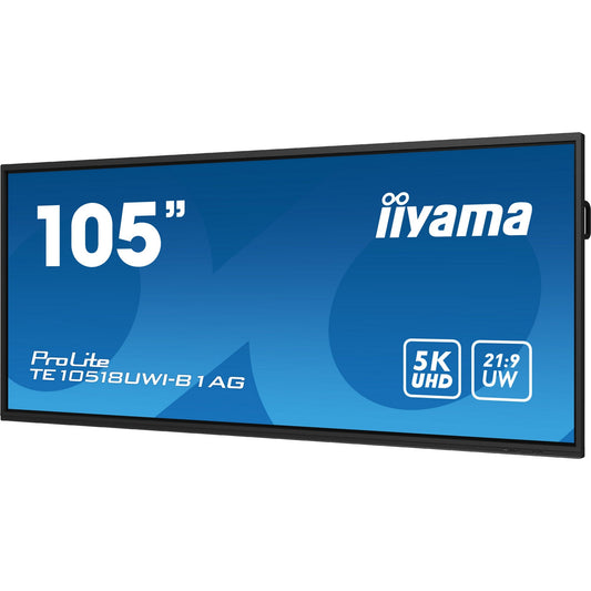 Iiyama ProLite TE10518UWI-B1AG 105" PureTouch-IR+ 4K Ultra Large Ultra Wide Touch Screen