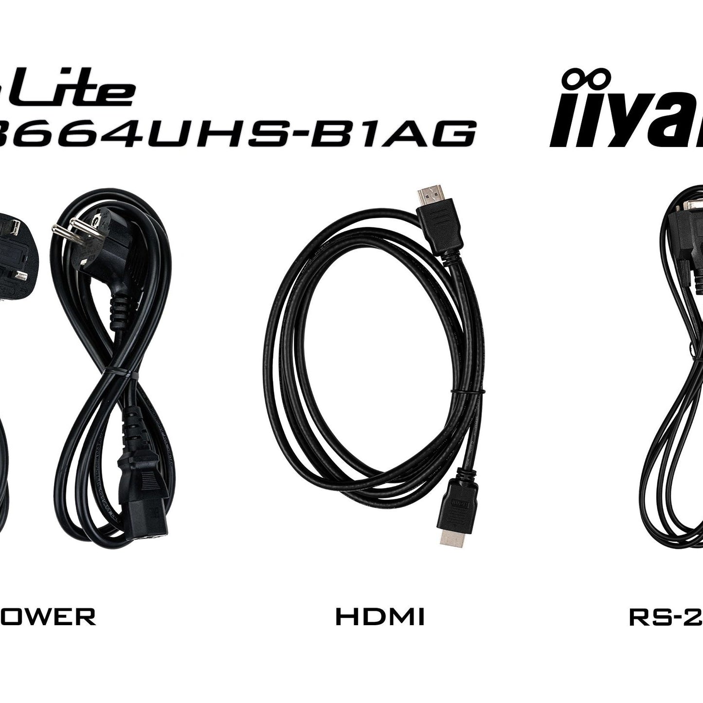 iiyama ProLite LH8664UHS-B1AG 86" 4K Ultra HD Large Format Display with Android OS