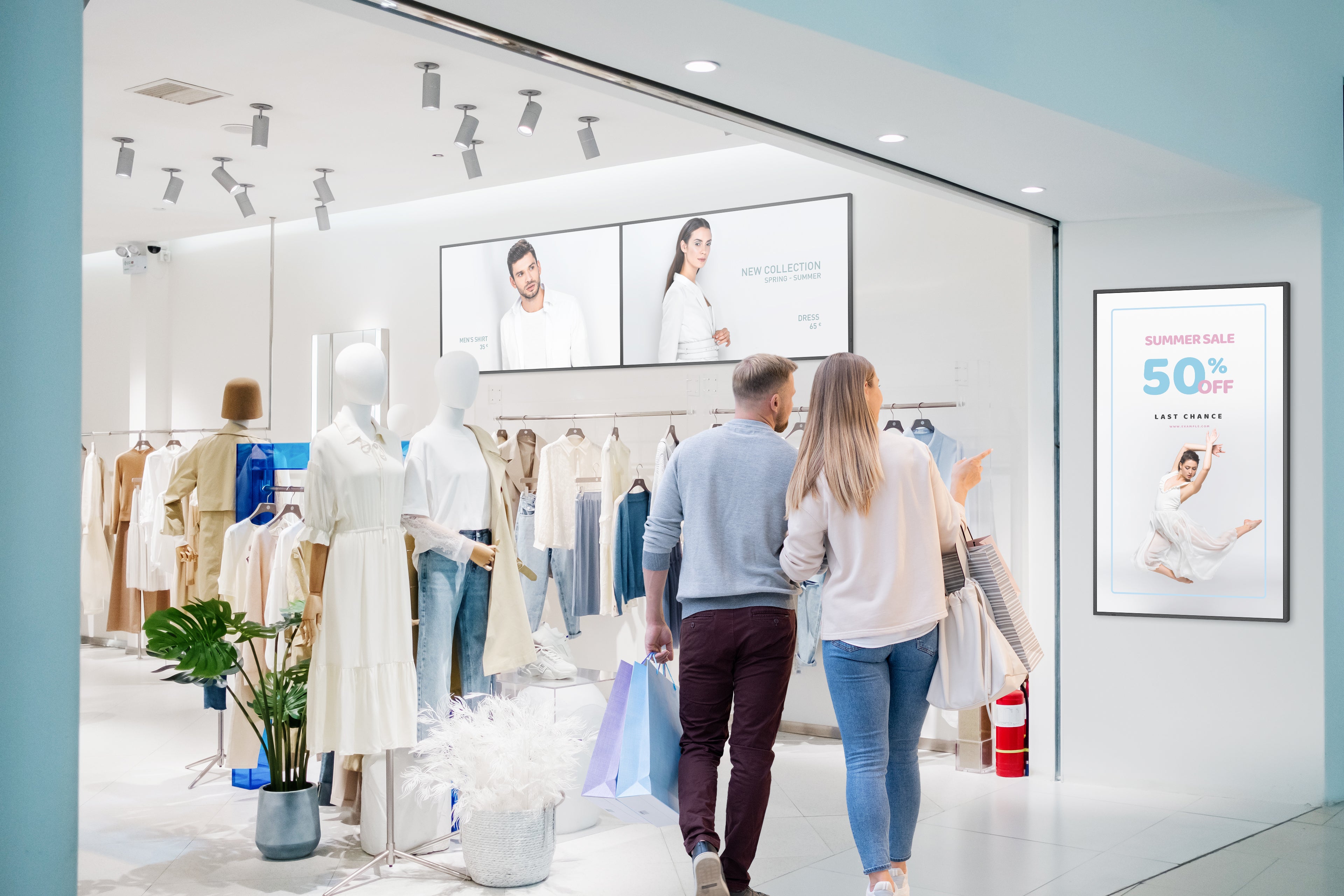 Explore the Impact of Retail Digital Signage by using Sharp / NEC M Se ...