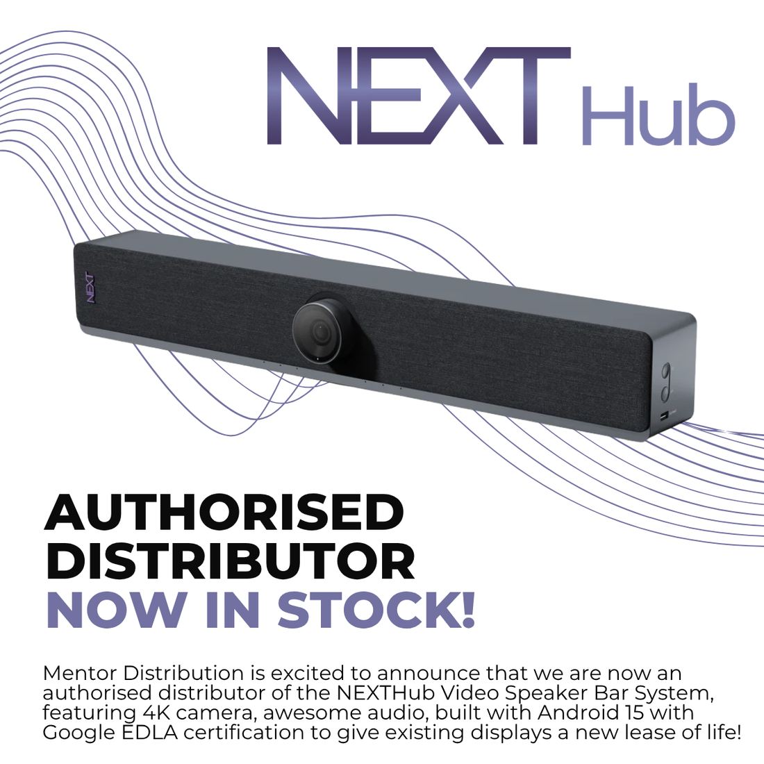Mentor Distribution Welcomes NEXTHub to Our Growing AV Portfolio