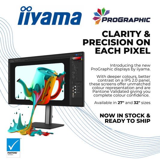 iiyama ProGraphic Series – Built for People Who Actually Care About Colour