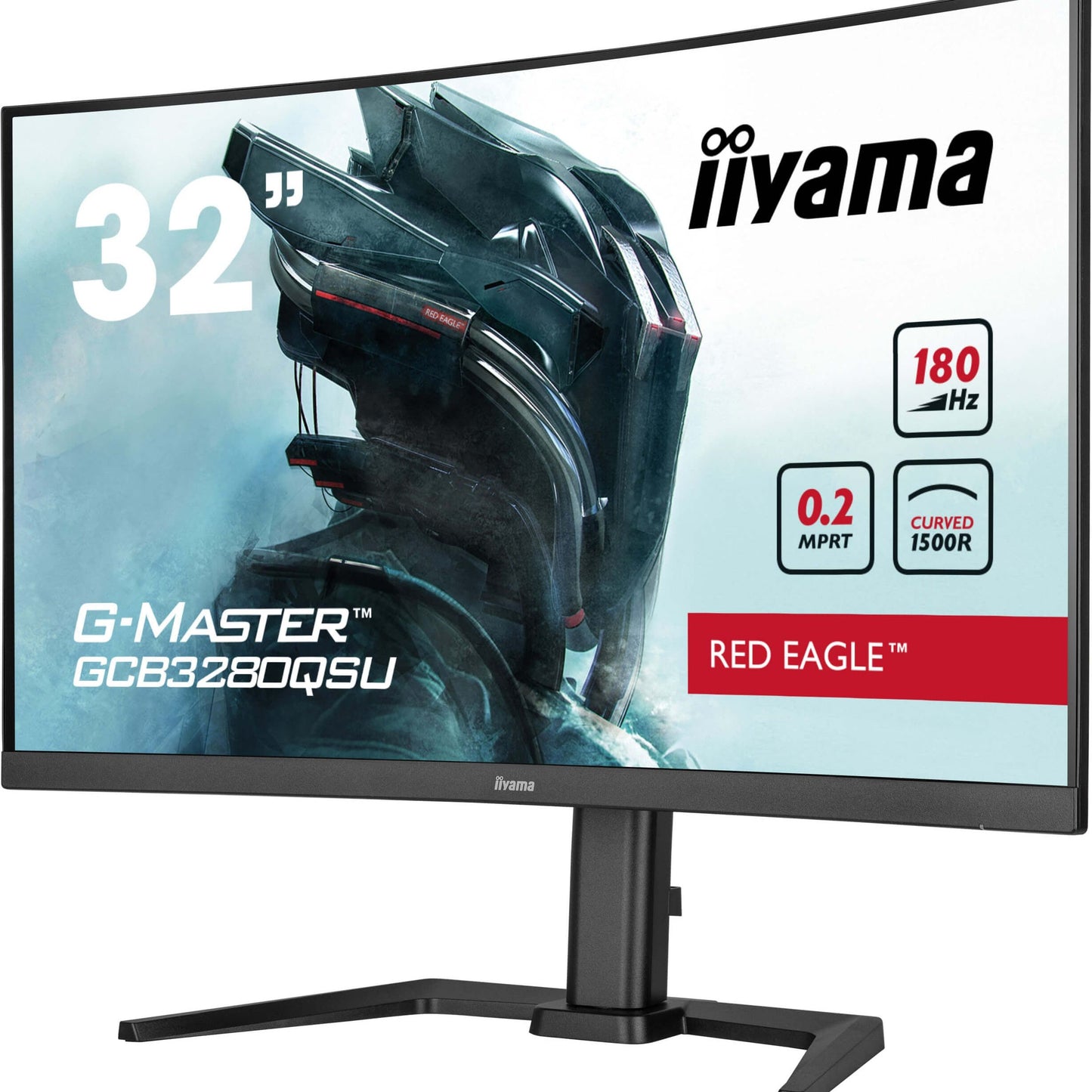 iiyama G-MASTER GCB3280QSU-B2 computer monitor 80 cm (31.5") 2560 x 1440 pixels Dual QHD LED Black