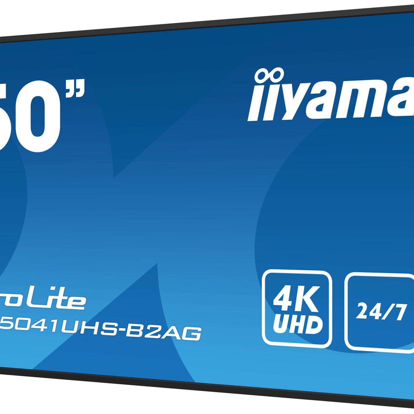 iiyama LH5041UHS-B2AG Signage Display Digital signage flat panel 127 cm (50") LCD 500 cd/m² 4K Ultra HD Black 24/7