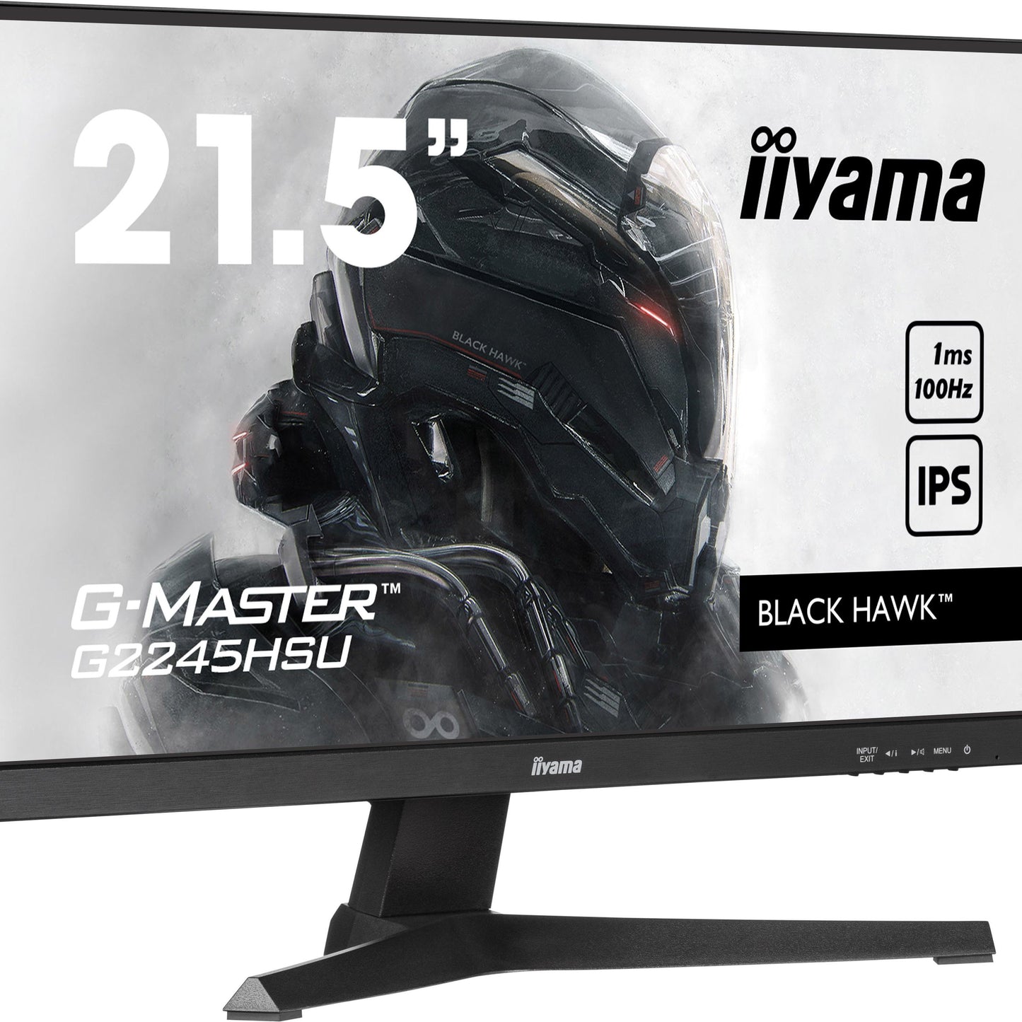 iiyama G-MASTER G2245HSU-B2 LED display 55.9 cm (22") 1920 x 1080 pixels Full HD Black