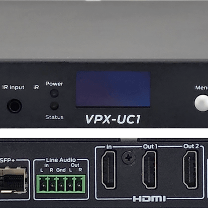Aurora Multimedia VPX-UC1-ULTRA-1TB 4K60 1G AVoIP Transceiver