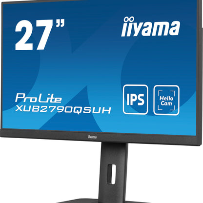 iiyama ProLite XUB2790QSUH-B1 computer monitor 68.6 cm (27") 2560 x 1440 pixels 4K Ultra HD LED Black
