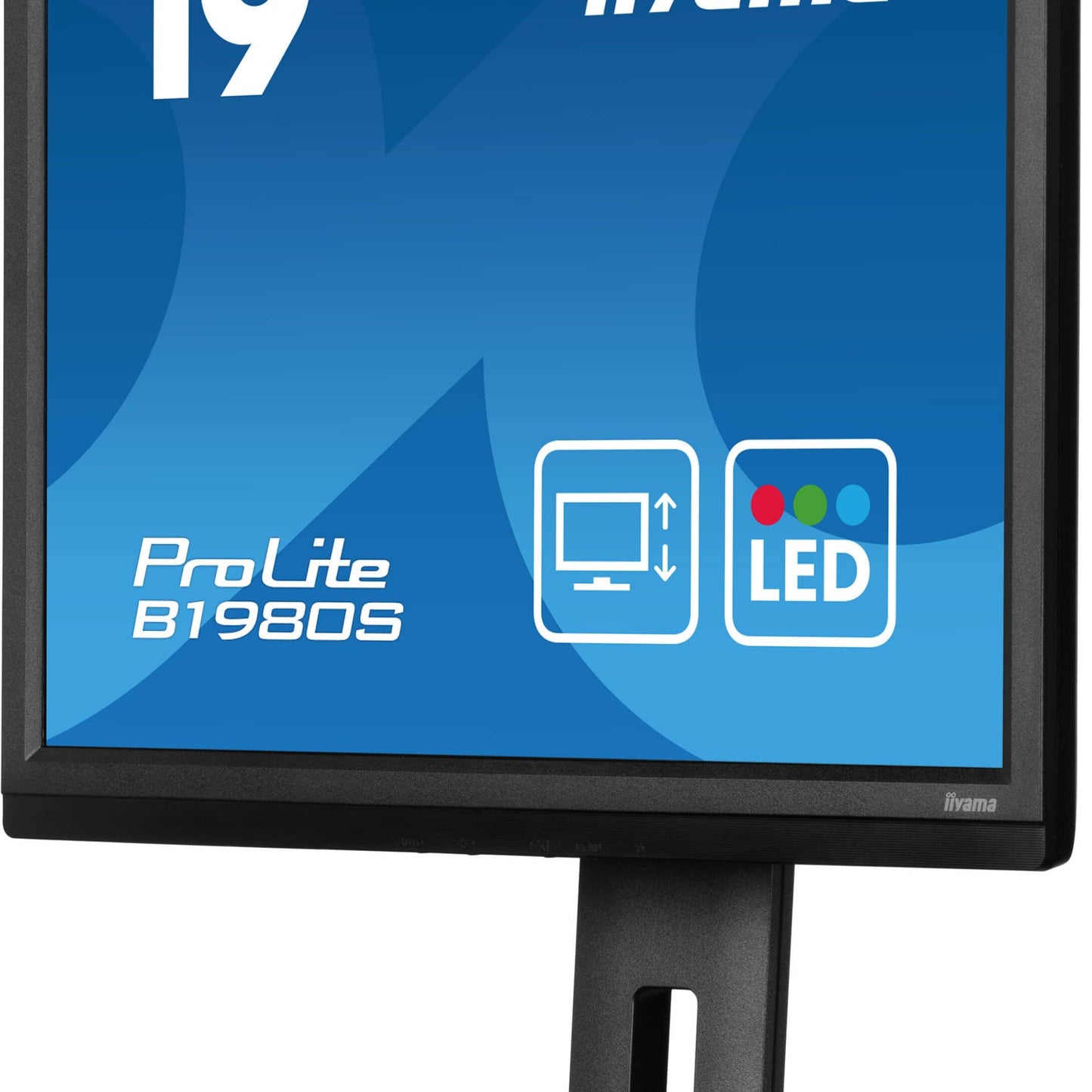 iiyama ProLite B1980S-B1 computer monitor 48.3 cm (19") 1280 x 1024 pixels VGA LED Black