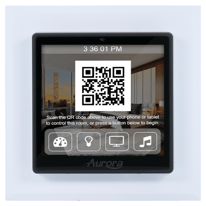 Aurora RXA-4-2G-W RXT-4WM 2 Gang Wall Adaptor Plate