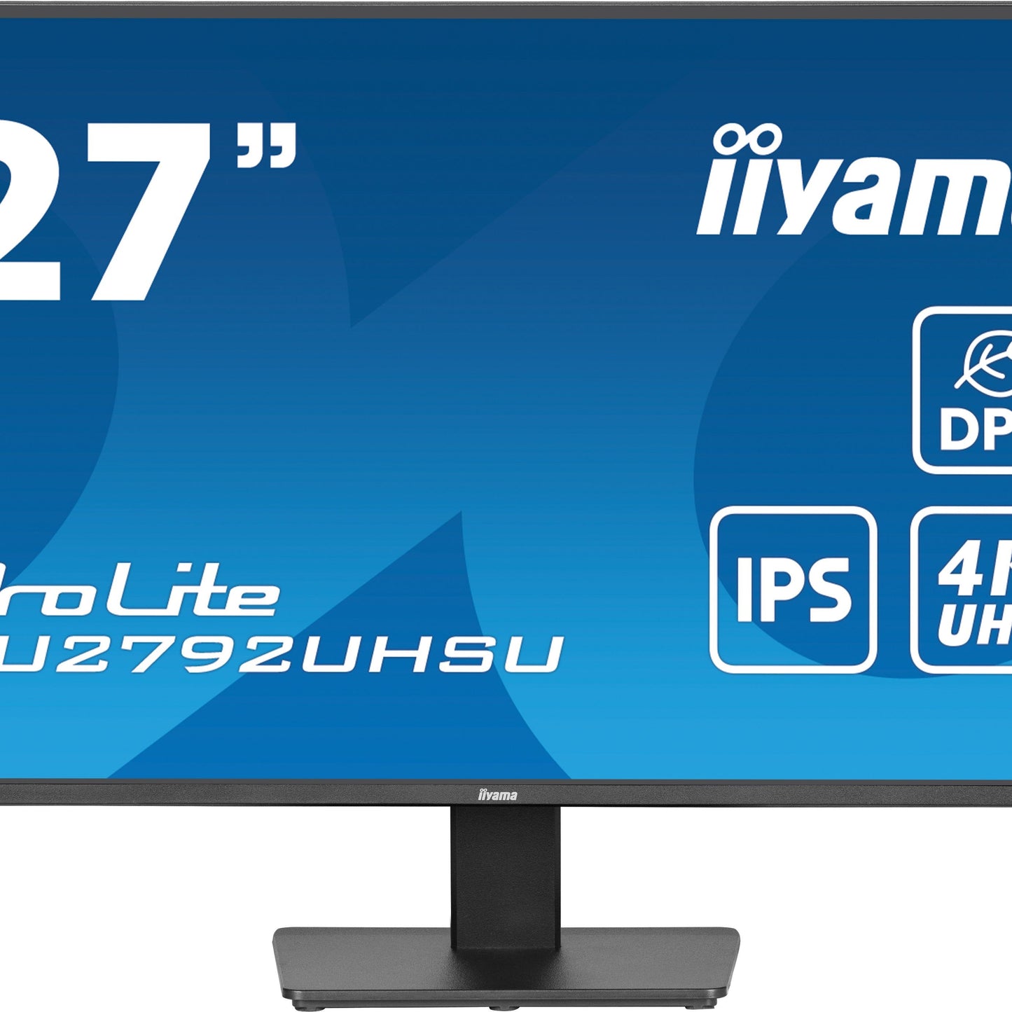 iiyama ProLite XU2792UHSU-B6 computer monitor 68.6 cm (27") 3840 x 2160 pixels 4K Ultra HD LED Black
