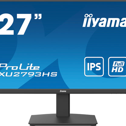 iiyama ProLite XU2793HS-B7 computer monitor 68.6 cm (27") 1920 x 1080 pixels Full HD LED Black