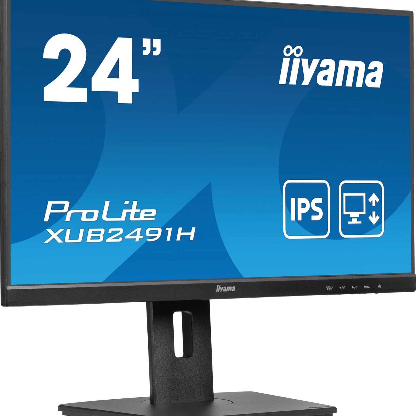 iiyama ProLite XUB2491H-B1 computer monitor 60.5 cm (23.8") 1920 x 1080 pixels Full HD LED Black
