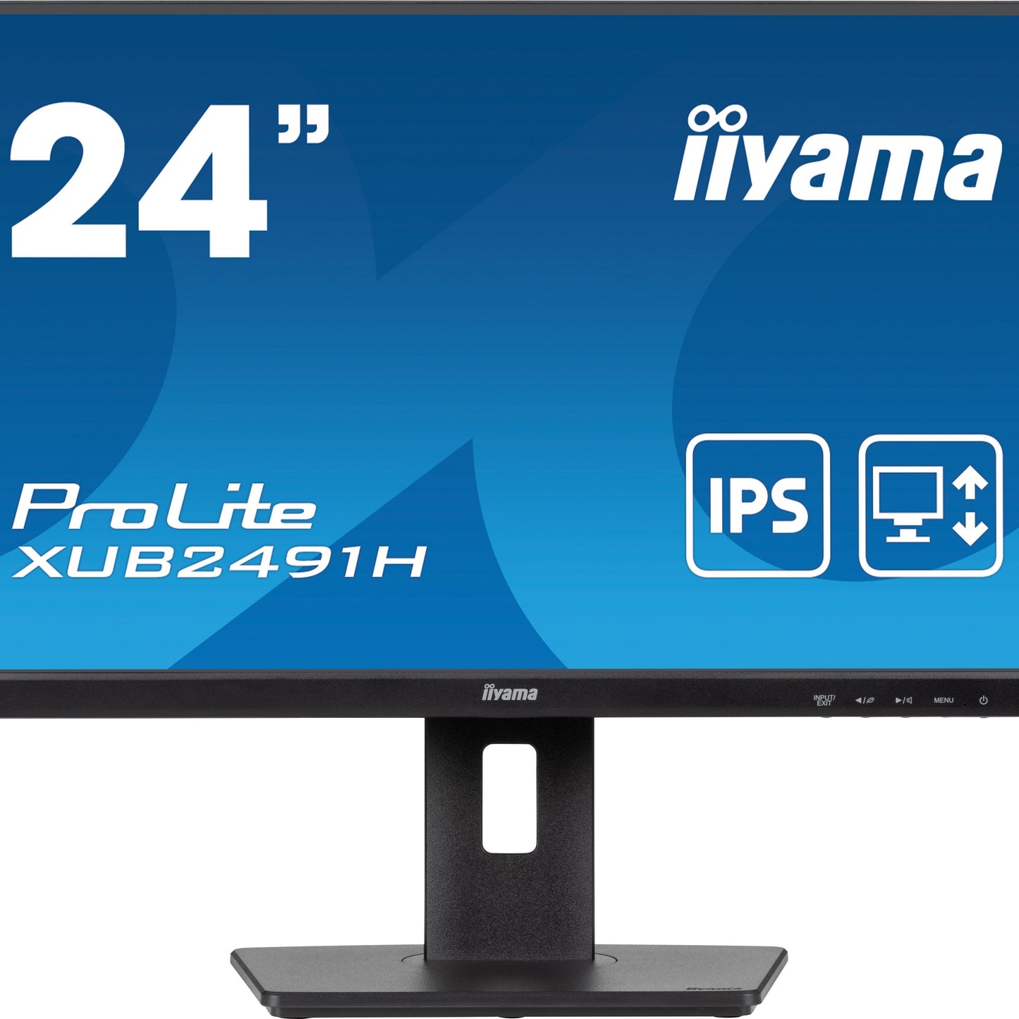 iiyama ProLite XUB2491H-B1 computer monitor 60.5 cm (23.8") 1920 x 1080 pixels Full HD LED Black