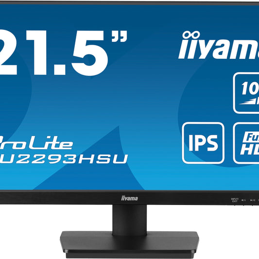 iiyama ProLite XU2293HSU-B7 computer monitor 54.6 cm (21.5") 1920 x 1080 pixels Full HD LED Black