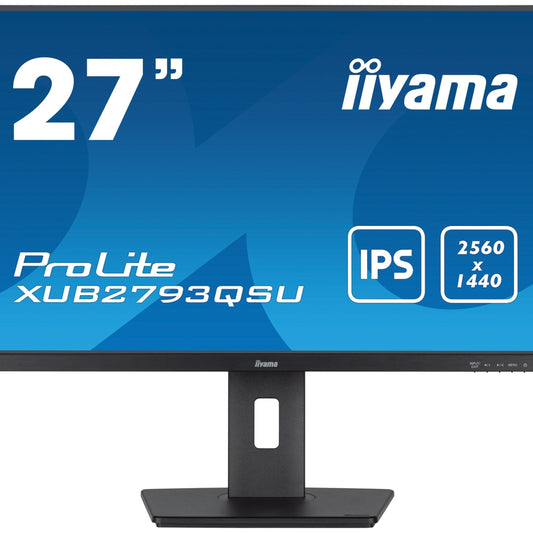 iiyama XUB2793QSU-B7 27" WQHD 2560 x 1140 IPS LED Desktop Monitor