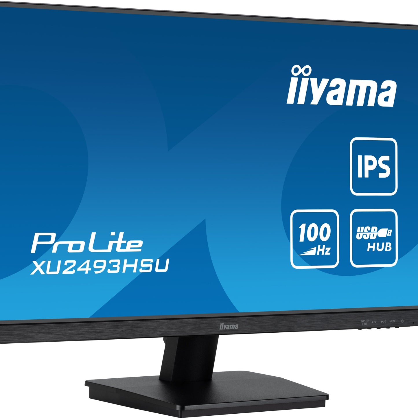 iiyama ProLite XU2493HSU-B7 computer monitor 60.5 cm (23.8") 1920 x 1080 pixels Full HD LED Black