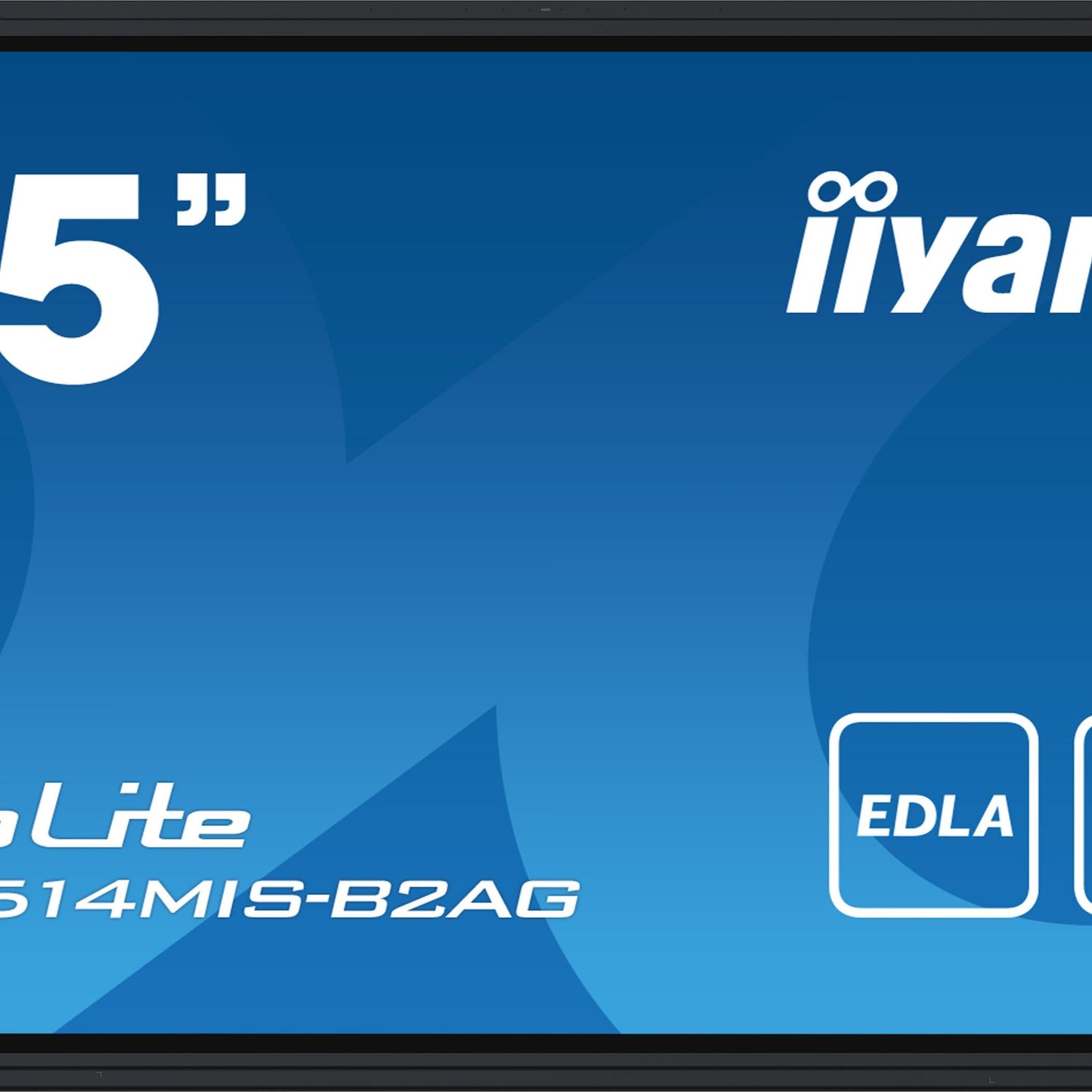 iiyama PROLITE TE7514MIS-B2AG 75" 4K UHD 75" Google EDLA Certified Interactive Display