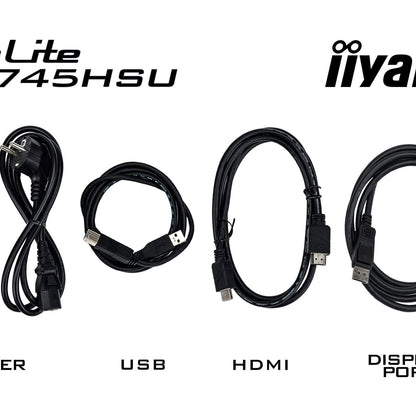 iiyama G-MASTER G2745HSU-B2 LED display 68.6 cm (27") 1920 x 1080 pixels Full HD Black