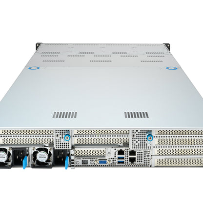 ASUS RS720A-E12-RS24U Socket SP5 Rack (2U) Black, Silver