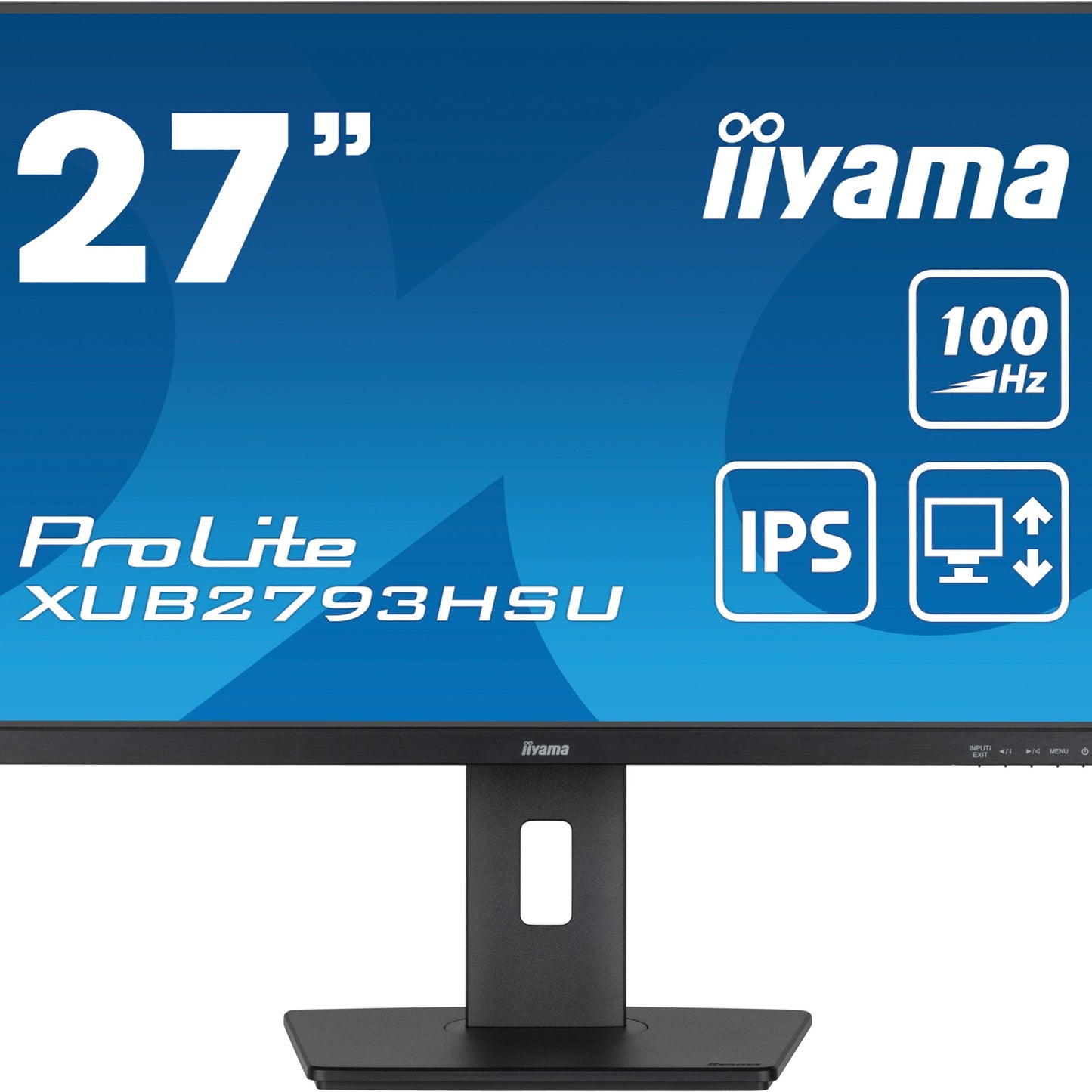 iiyama ProLite XUB2793HSU-B7 computer monitor 68.6 cm (27") 1920 x 1080 pixels Full HD LED Black
