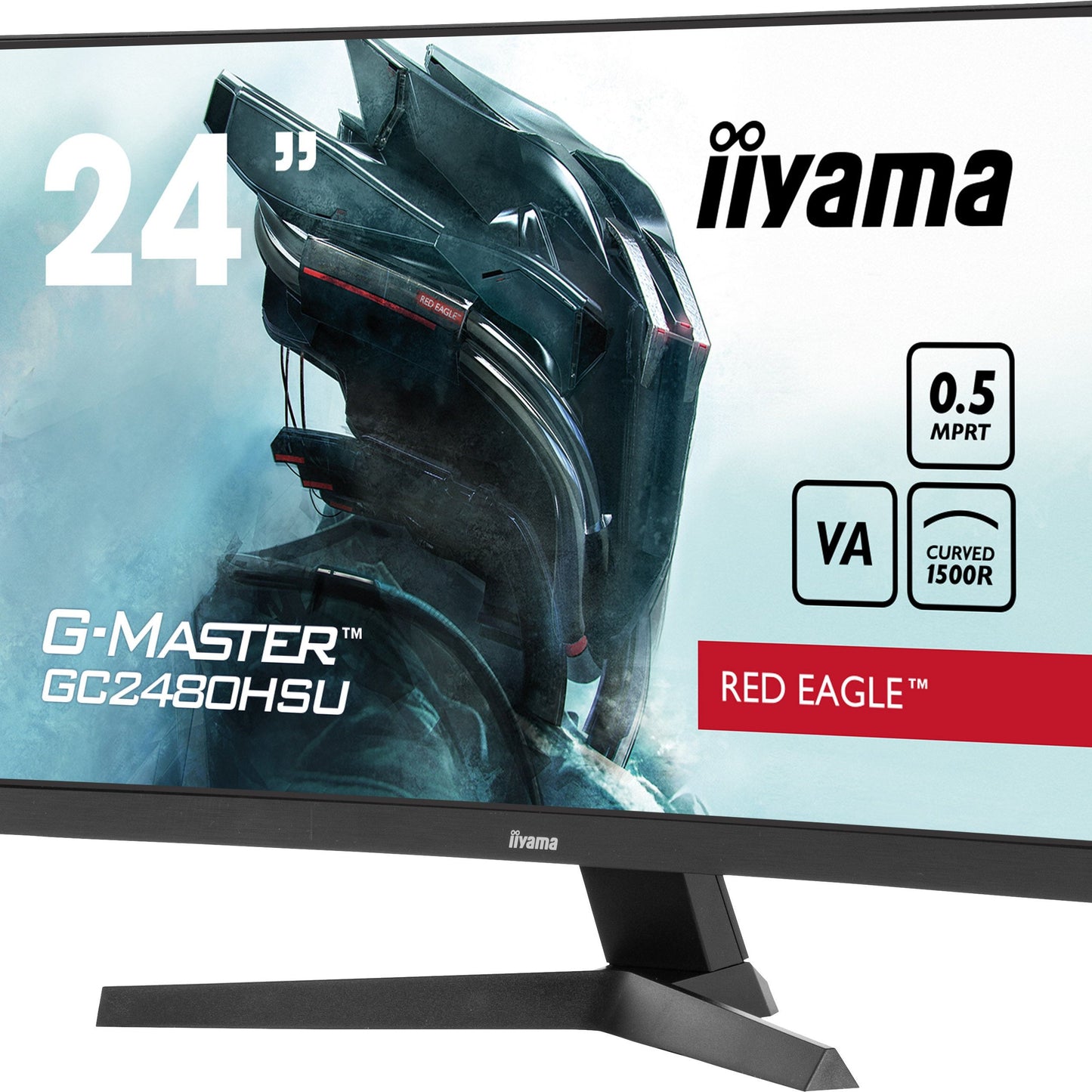 iiyama G-MASTER GC2480HSU-B1 computer monitor 61 cm (24") 1920 x 1080 pixels Full HD LED Black
