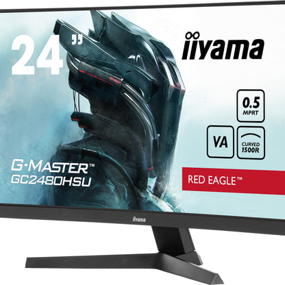 iiyama G-MASTER GC2480HSU-B1 computer monitor 61 cm (24") 1920 x 1080 pixels Full HD LED Black