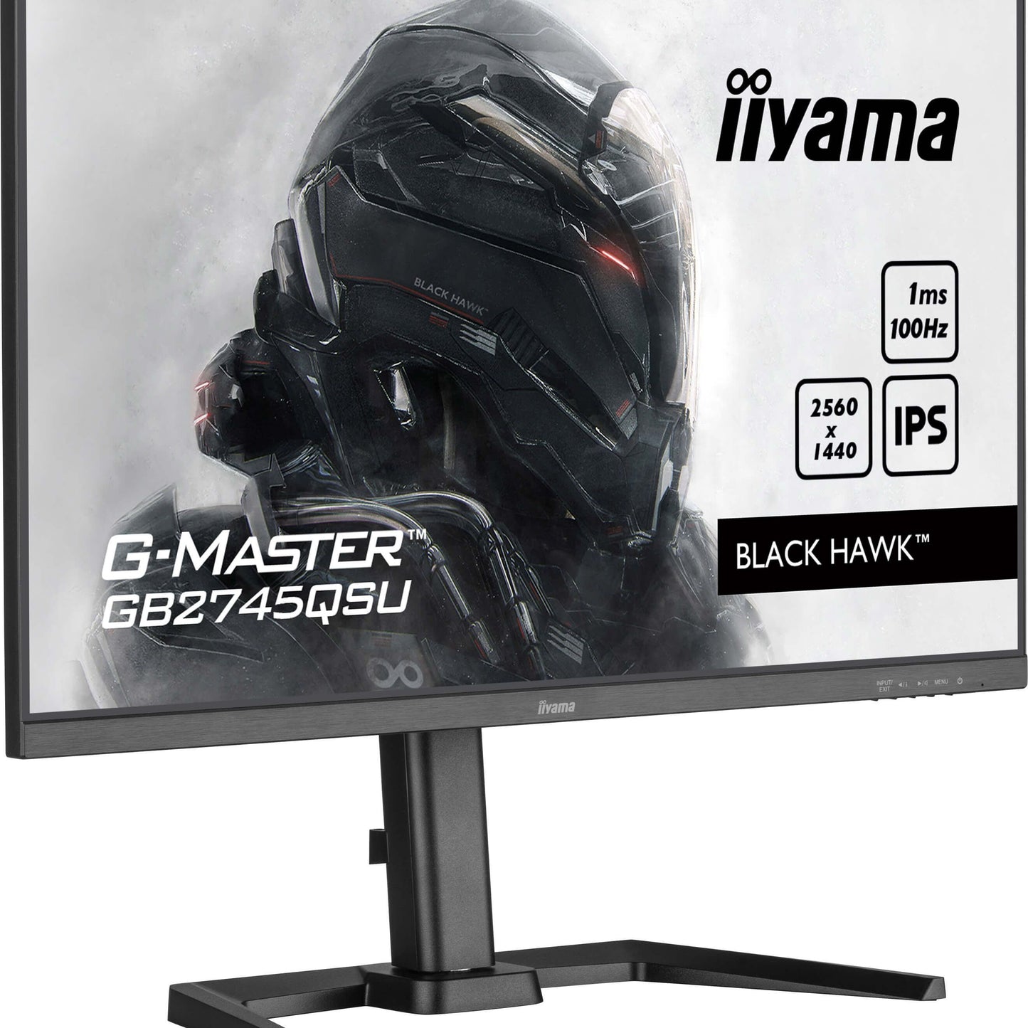 iiyama G-MASTER GB2745QSU-B2 computer monitor 68.6 cm (27") 2560 x 1440 pixels Wide Quad HD LED Black