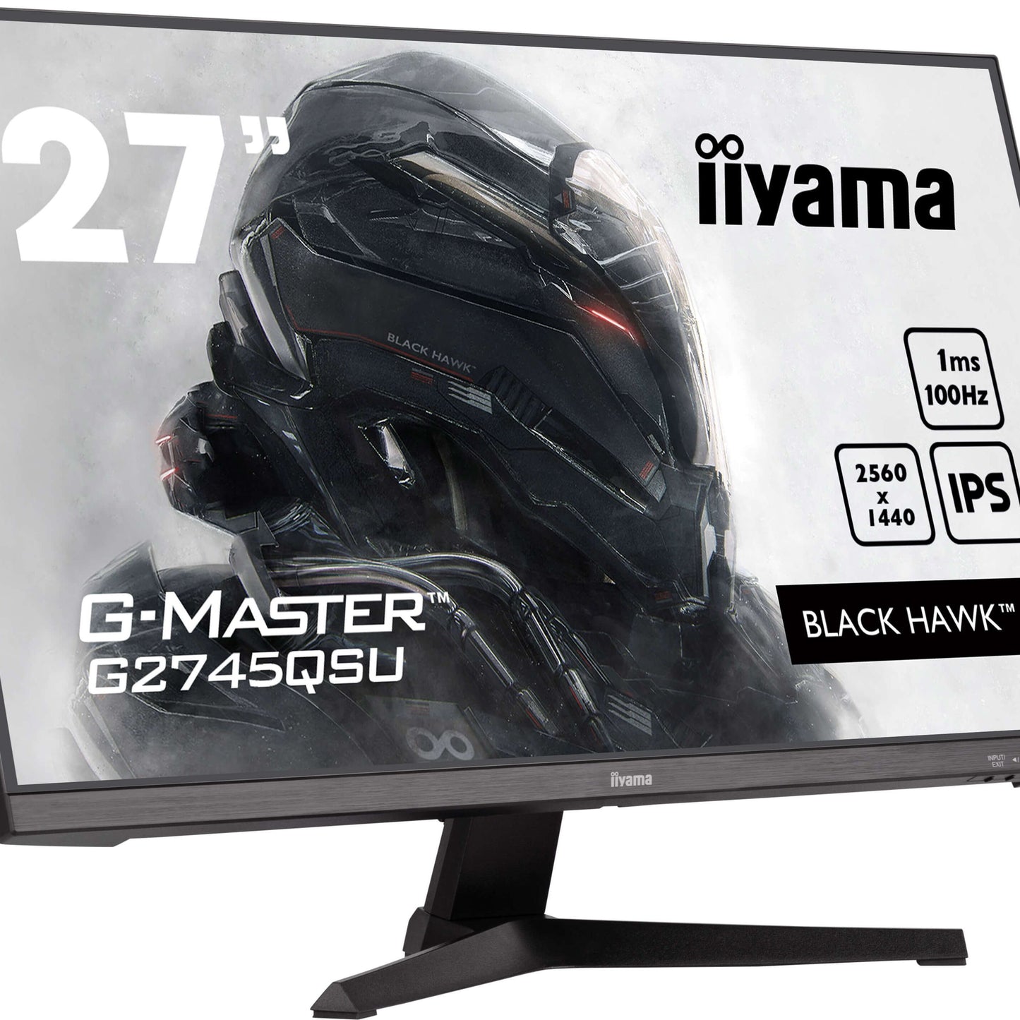 iiyama G-MASTER G2745QSU-B2 computer monitor 68.6 cm (27") 2560 x 1440 pixels Wide Quad HD LED Black