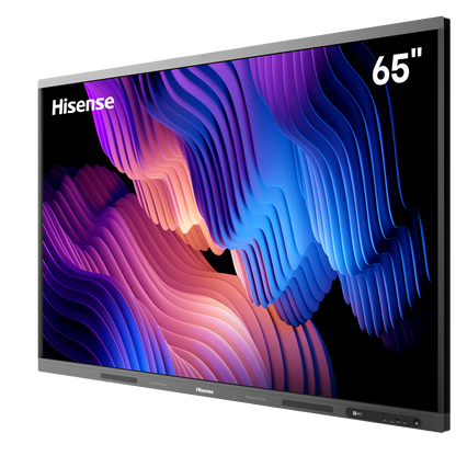Hisense DE Series 65MR61DE-E 65" 4K 400 Nits GoBoard PRO Edition Google Certified Interactive Touch Screen Display (No Camera)
