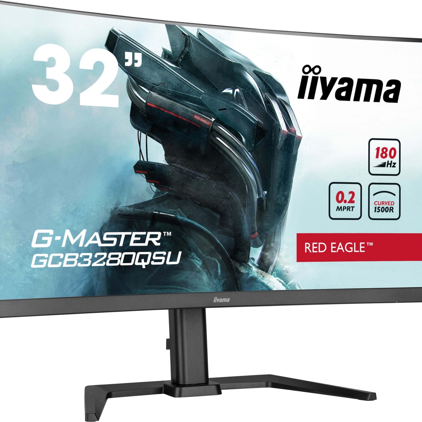 iiyama G-MASTER GCB3280QSU-B2 computer monitor 80 cm (31.5") 2560 x 1440 pixels Dual QHD LED Black