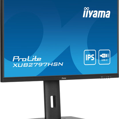 iiyama ProLite XUB2797HSN-B2 computer monitor 68.6 cm (27") 1920 x 1080 pixels Full HD LED Black