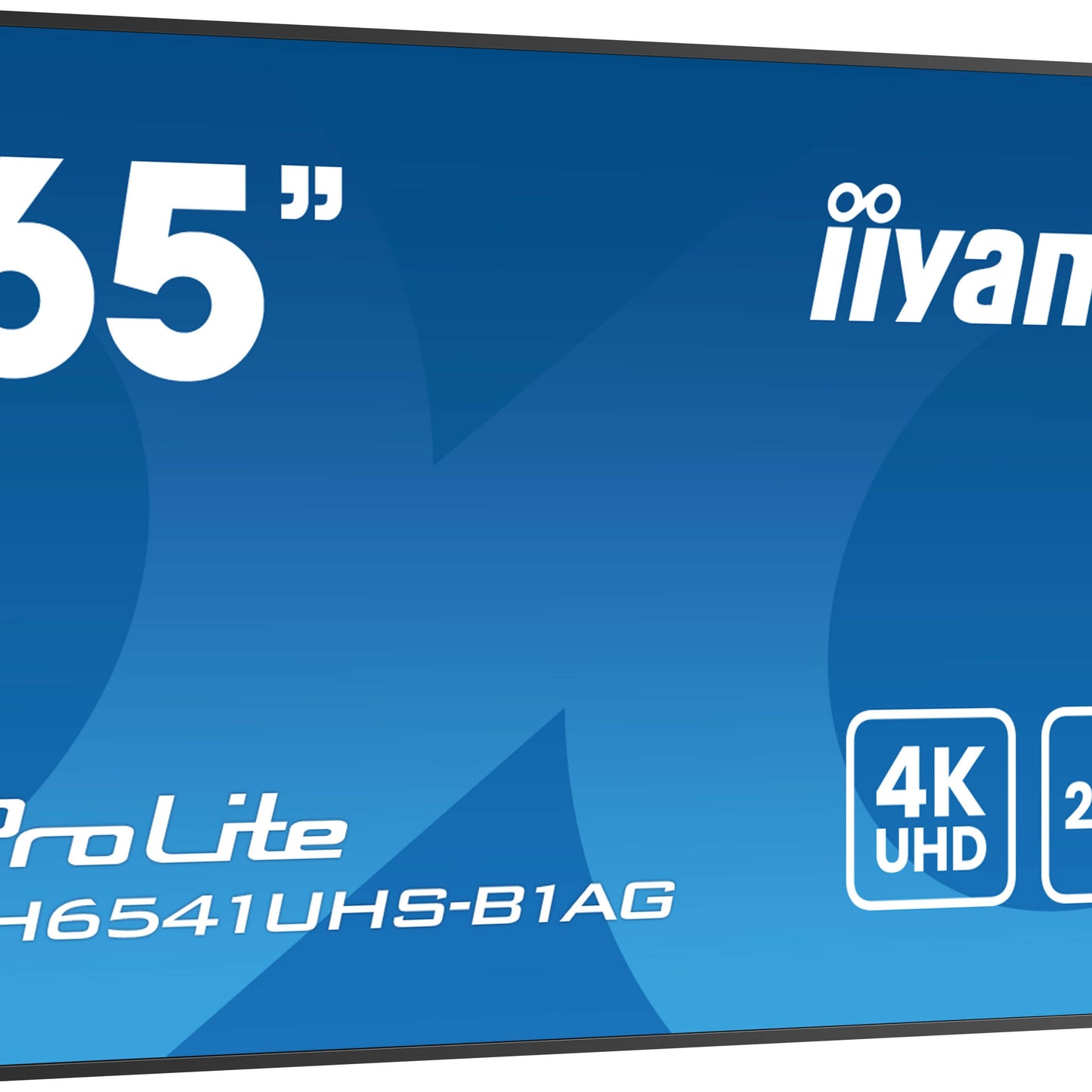 iiyama LH6541UHS-B1AG Signage Display 163.8 cm (64.5") LCD 500 cd/m² 4K Ultra HD Black 24/7