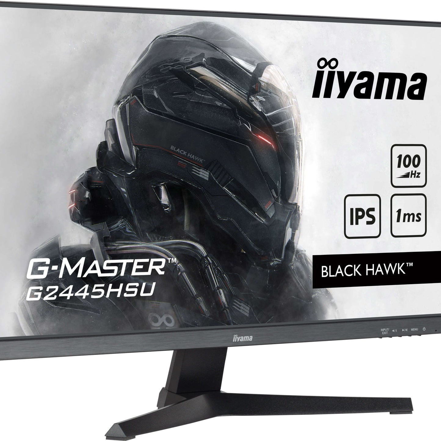 iiyama G-MASTER G2445HSU-B2 computer monitor 61 cm (24") 1920 x 1080 pixels Full HD LCD Black