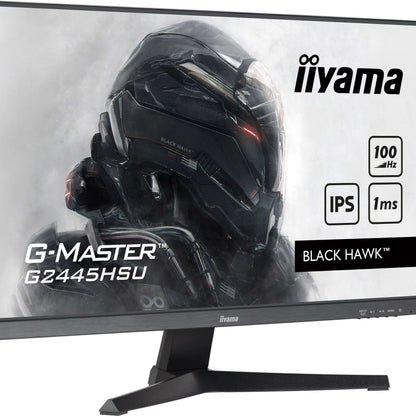 iiyama G-MASTER G2445HSU-B2 computer monitor 61 cm (24") 1920 x 1080 pixels Full HD LCD Black