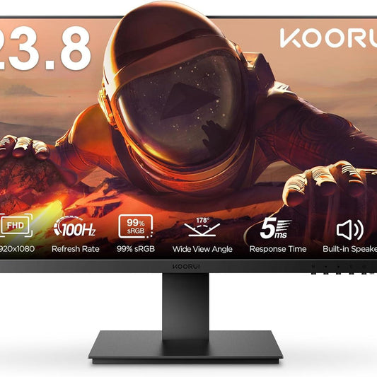 Koorui P01 24" 100Hz Full HD 1920 x 1080 VA Gaming Monitor