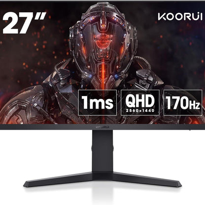Koorui 27E3Q 27" QHD 170Hz IPS 1ms HDR Gaming Monitor