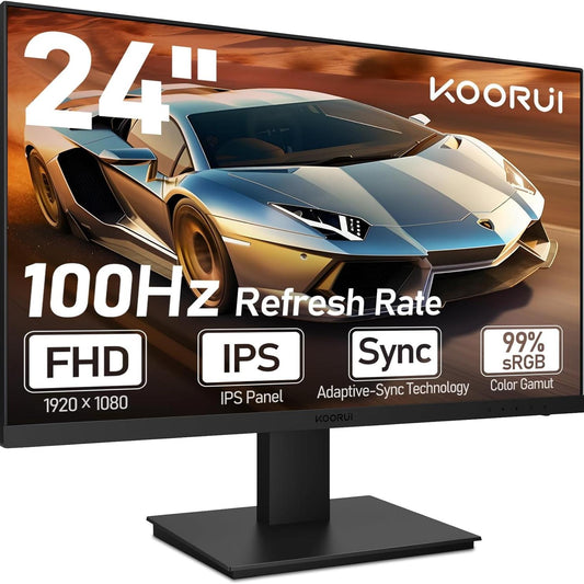 Koorui P02 24" 100Hz 1920 x 1080 Full HD VA Gaming Monitor