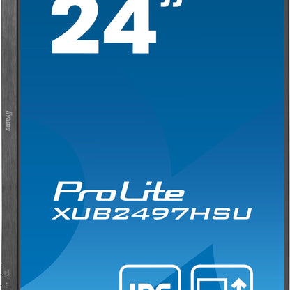 iiyama XUB2497HSU-B2 computer monitor 60.5 cm (23.8") 1920 x 1080 pixels Full HD LED Black