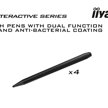 iiyama PROLITE TE6514MIS-B2AG Digital signage flat panel 165.1 cm (65") LCD Wi-Fi 435 cd/m² 4K Ultra HD Black Touchscreen Built-in processor Android 24/7